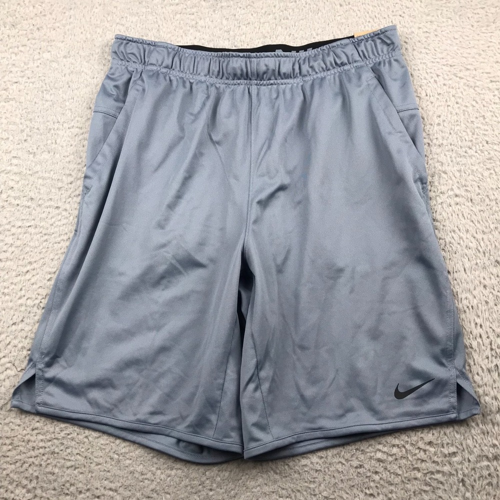 Nike Totality Training Shorts Mens M Standard Fit 9" Blue/Gray  NEW NWT